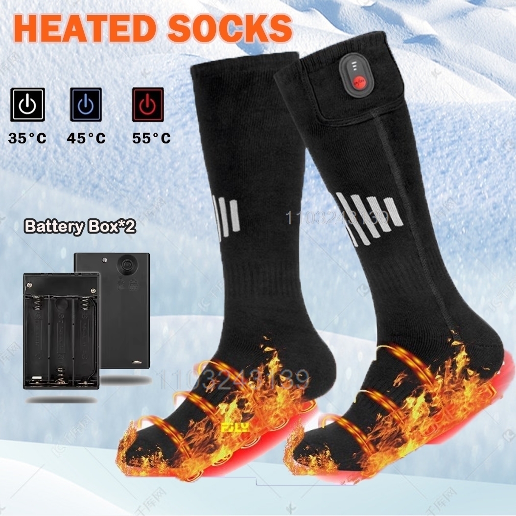 Winter Heated Socks With Batte - Thermal Sock Winter ulasan dan harga