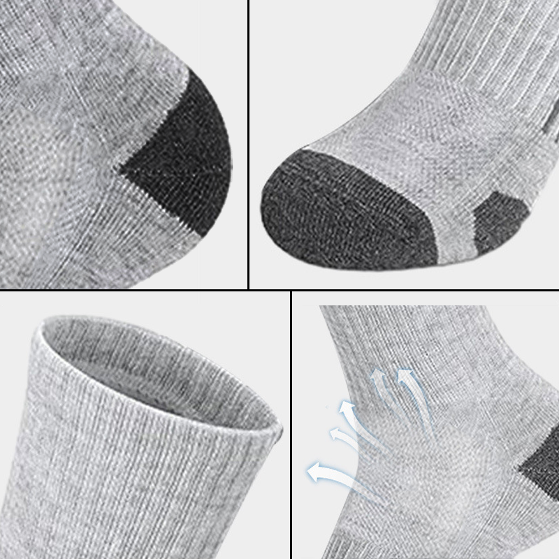 Men's 6 Pairs Pack High Perfor - Cotton Crew Sock Pack ulasan dan harga
