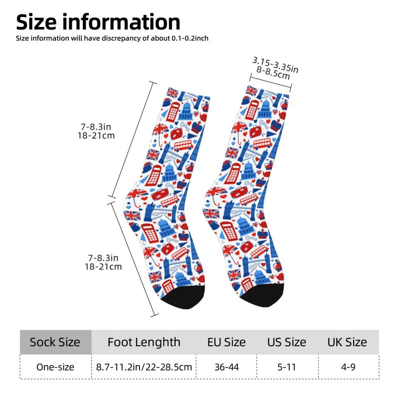 Custom Love The Union Jack Men - Dress Sock Men ulasan dan harga