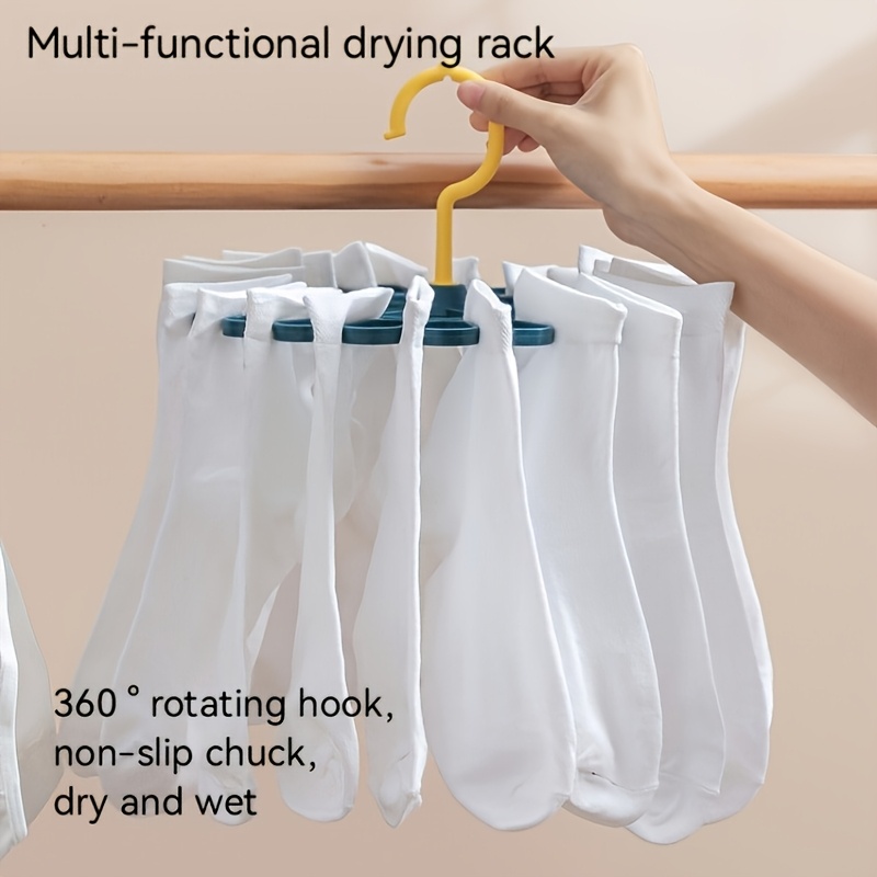 Round Drying Rack Large Capaci - Sock Organizer Tray ulasan dan harga