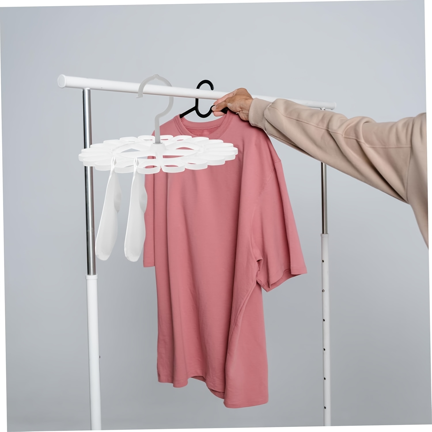 Round Drying Rack Large Capaci - Sock Organizer Tray ulasan dan harga
