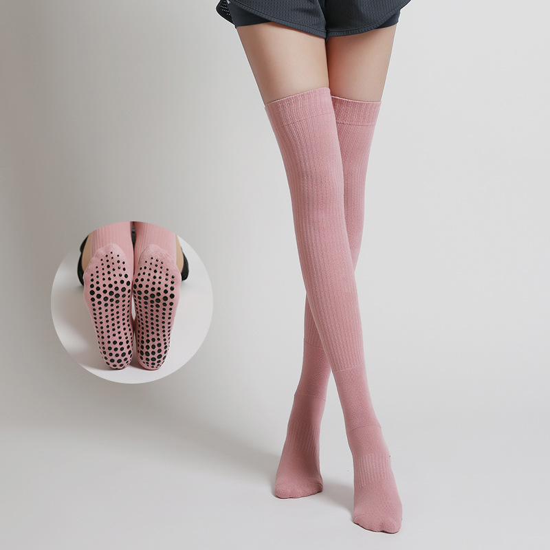 Women Non-slip Yoga Socks Long - Grip Sock Yoga ulasan dan harga