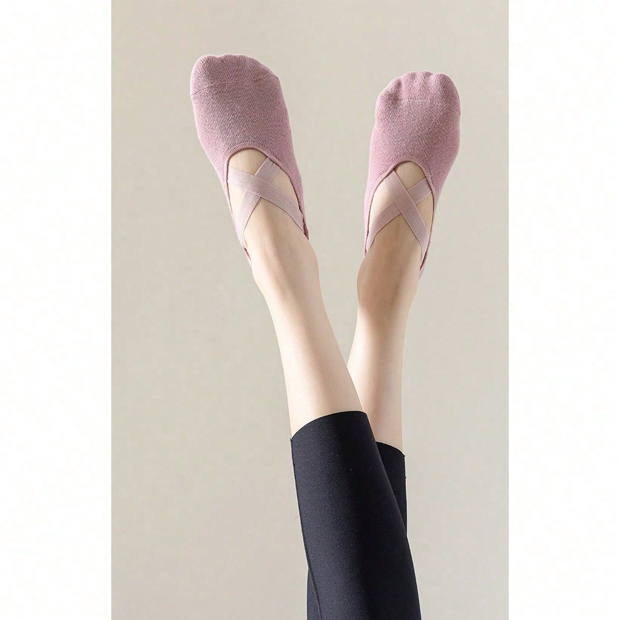 Aesthetic Ballet-Inspired Non  - Grip Sock Yoga ulasan dan harga