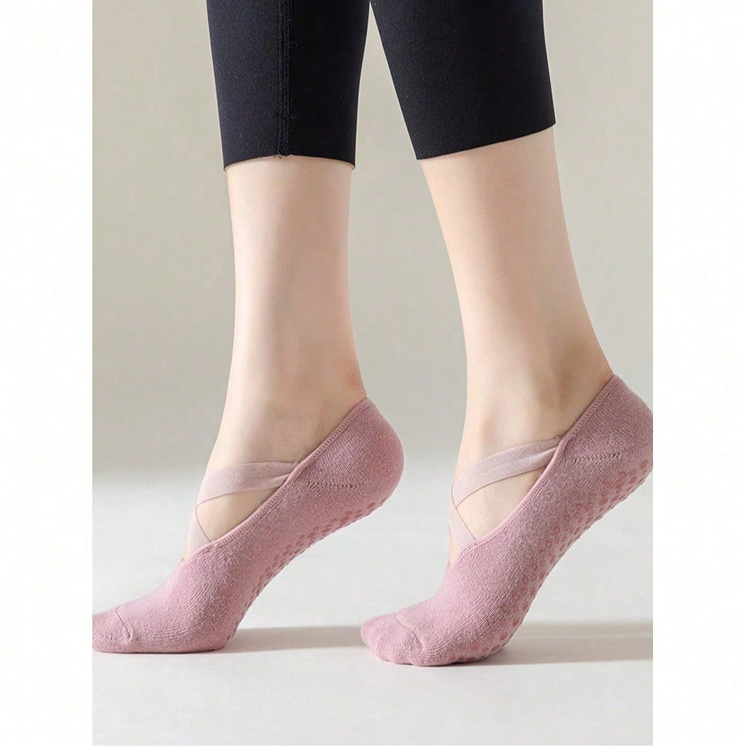 Aesthetic Ballet-Inspired Non  - Grip Sock Yoga ulasan dan harga