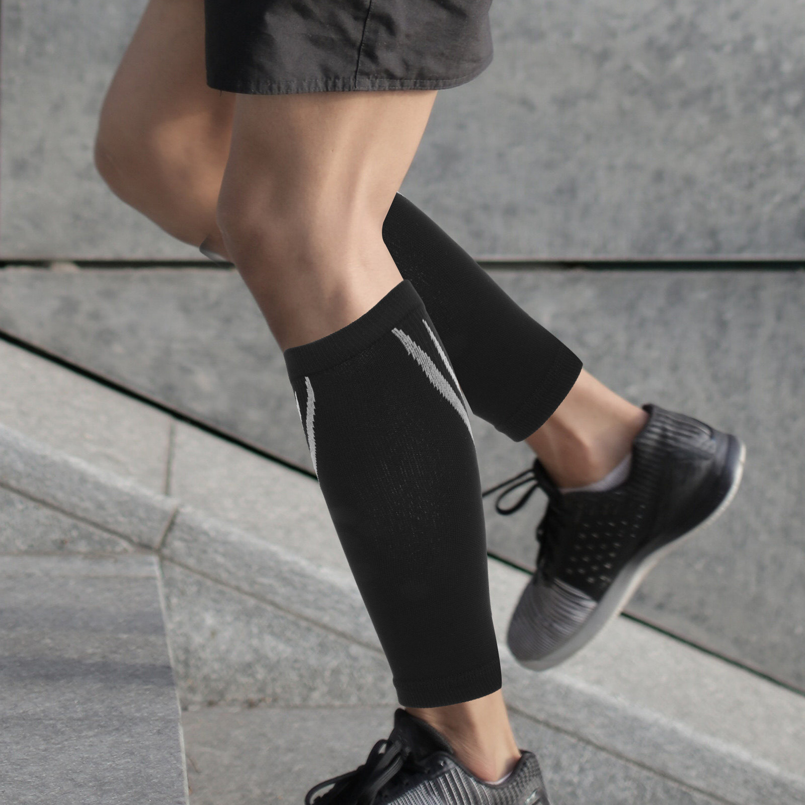 1Pair Calf Compression Socks B - Compression Sleeve Calf ulasan dan harga