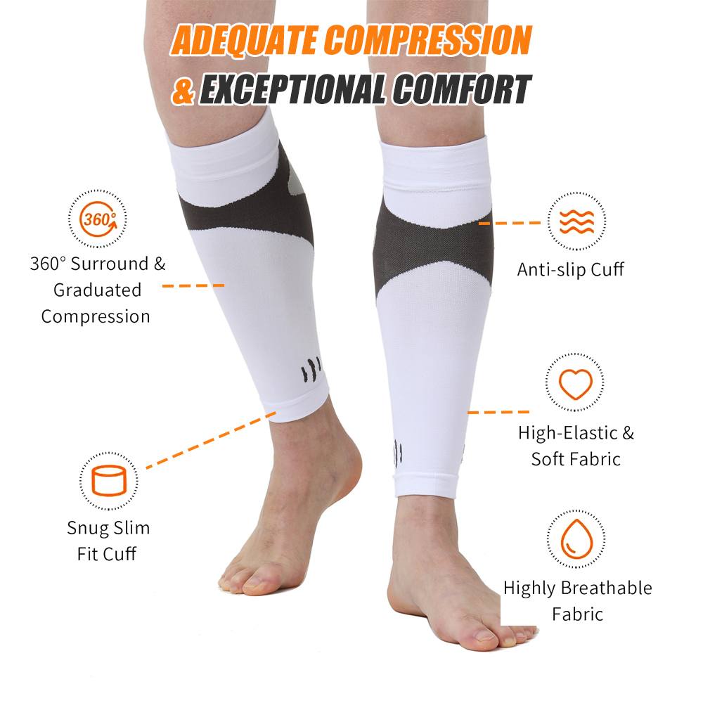 1Pair Leg Compression Socks,Ca - Compression Sleeve Calf ulasan dan harga
