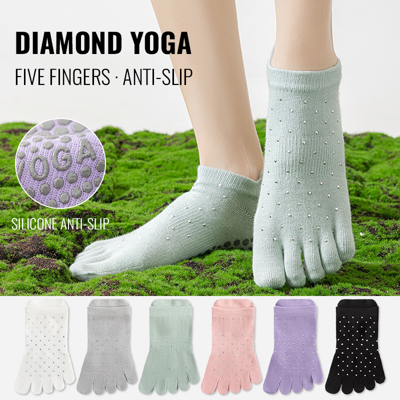 MiiOW Non-Slip Grip Pilates So - Grip Sock Yoga ulasan dan harga