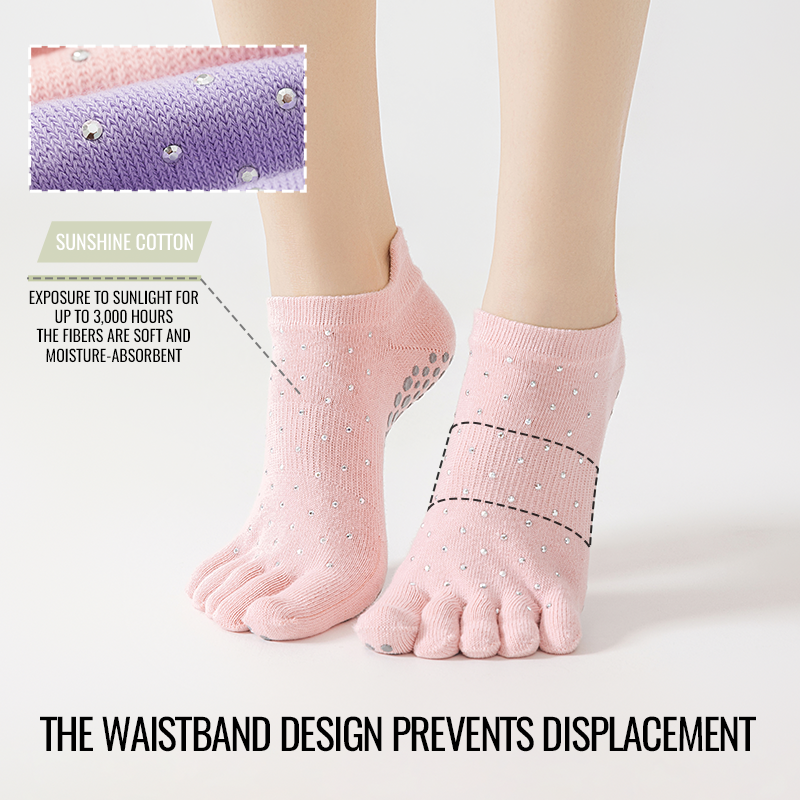 MiiOW Non-Slip Grip Pilates So - Grip Sock Yoga ulasan dan harga