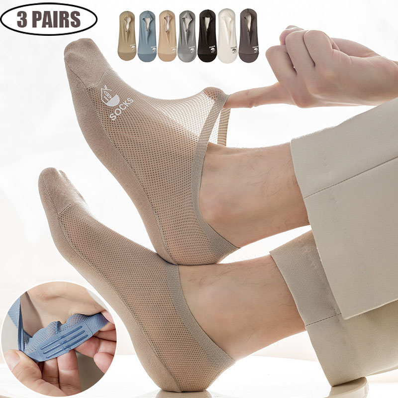 3Pairs Men's Ultra-Comfortable - No Show Sock Women ulasan dan harga
