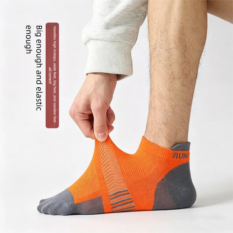 5Pairs Plus Size Thin No Show  - No Show Sock Women ulasan dan harga