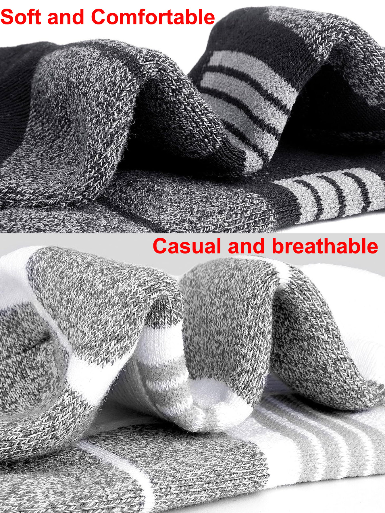 Men's Ankle Socks 6/12 Pairs B - Ankle Sock Low Cut ulasan dan harga