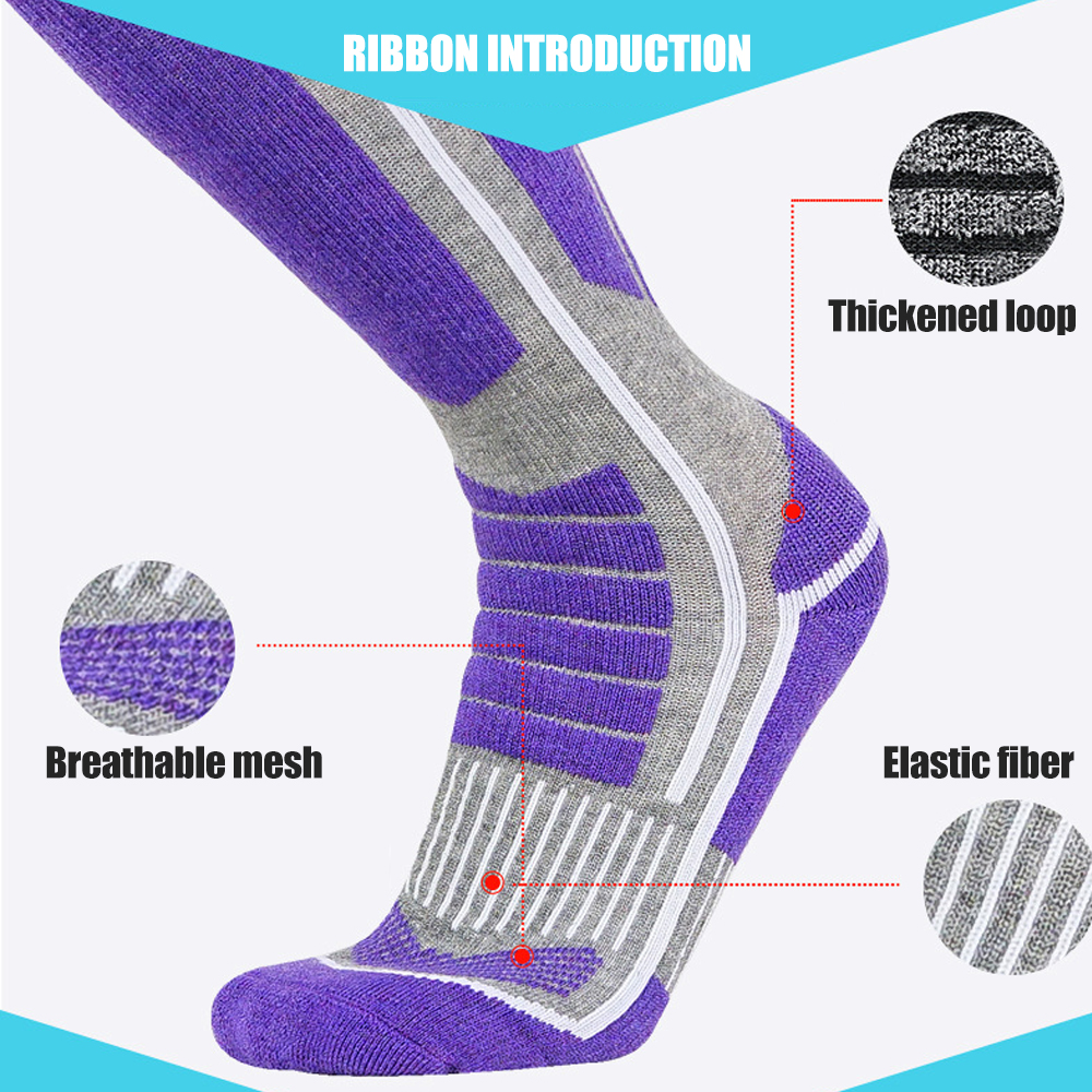 1 Pair Merino Wool Thermal Soc - Wool Hiking Sock ulasan dan harga