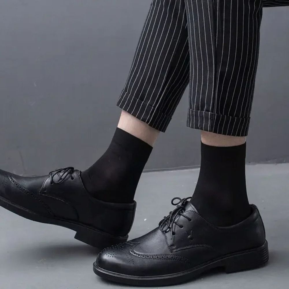 10pairs Men Ice Silk Socks Sum - Silk Sock Bamboo ulasan dan harga