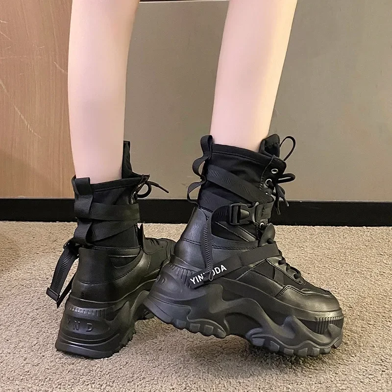 Fashion Women Chunky Platform  - No Show Sock Women ulasan dan harga