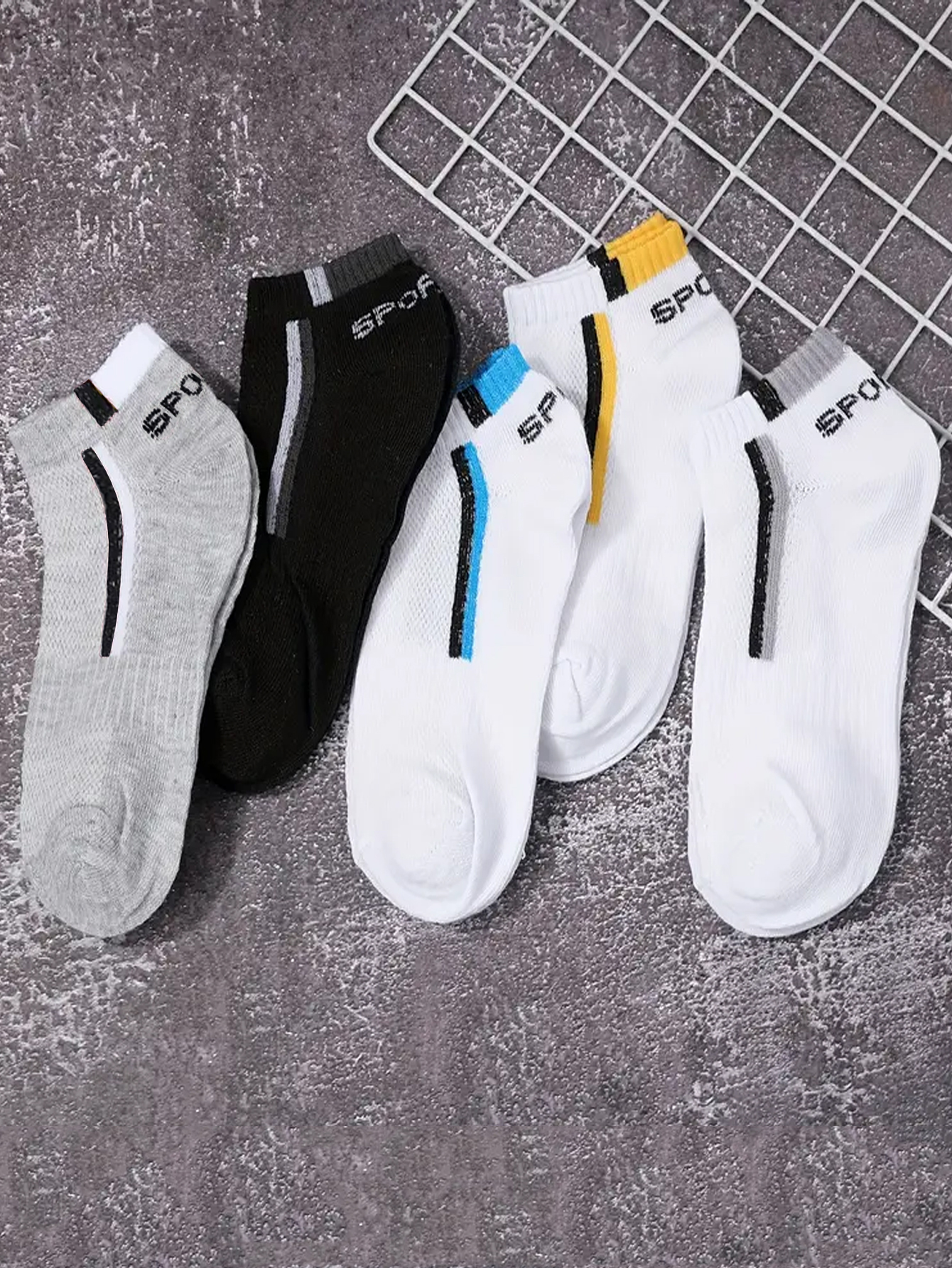 30Pairs Men's Mesh Breathable  - Ankle Sock Low Cut ulasan dan harga