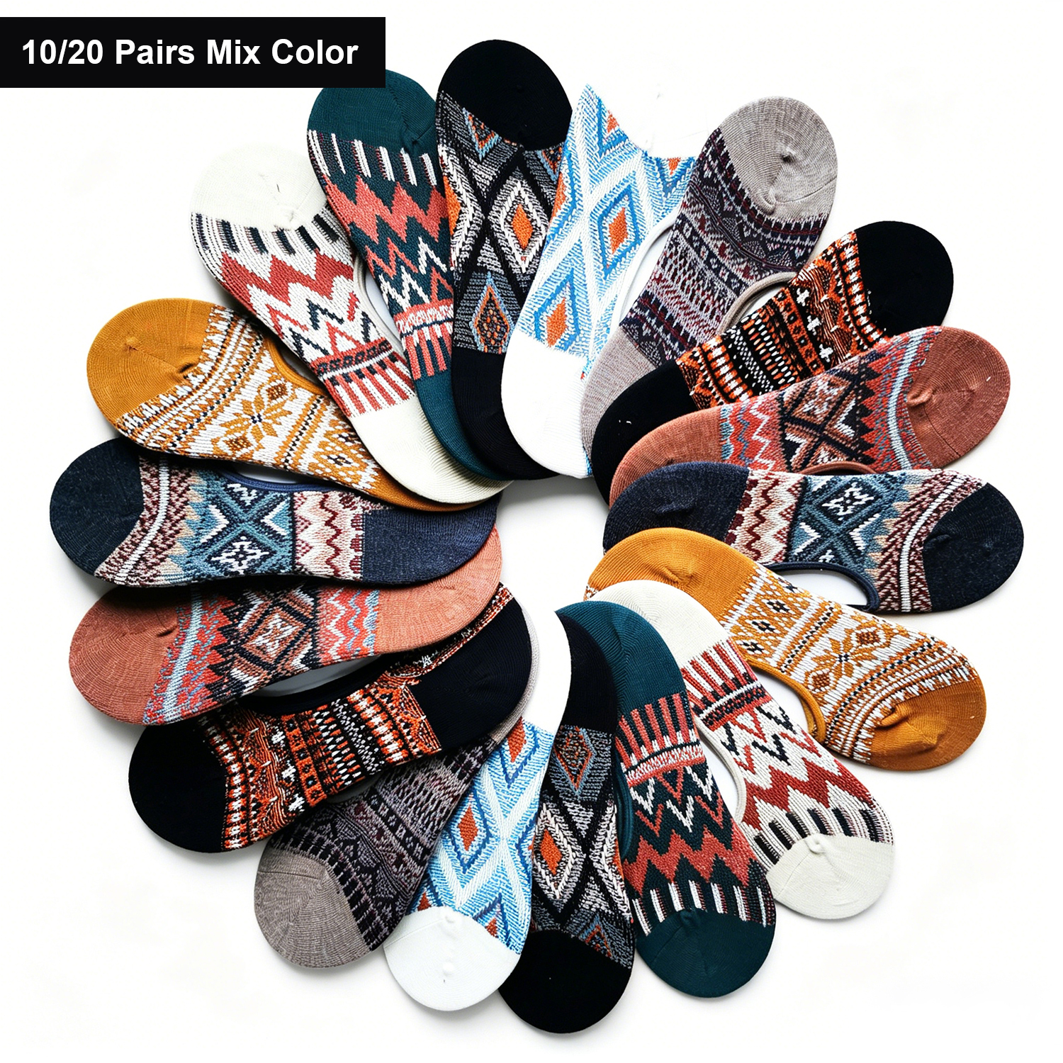 10/20 Pairs No Show Socks Men  - No Show Sock Women ulasan dan harga