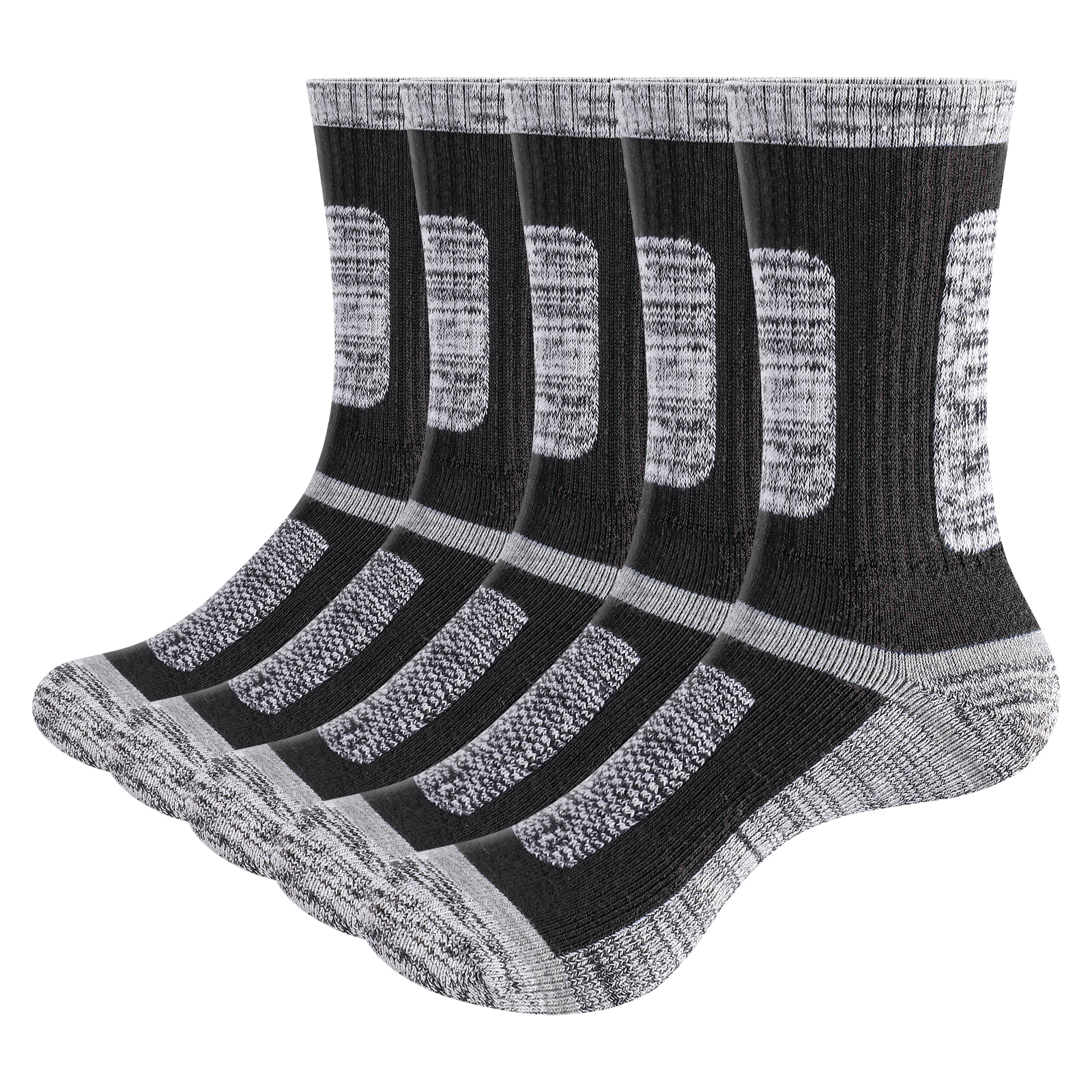 YUEDGE Mens Moisture Wicking C - Cotton Crew Sock Pack ulasan dan harga