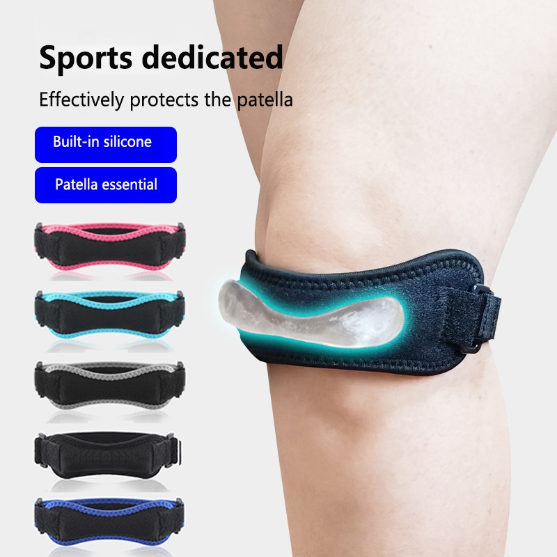 Knee Patellar Tendon Knee Supp - Compression Sleeve Calf ulasan dan harga