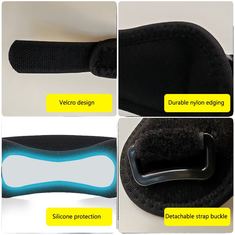 Knee Patellar Tendon Knee Supp - Compression Sleeve Calf ulasan dan harga