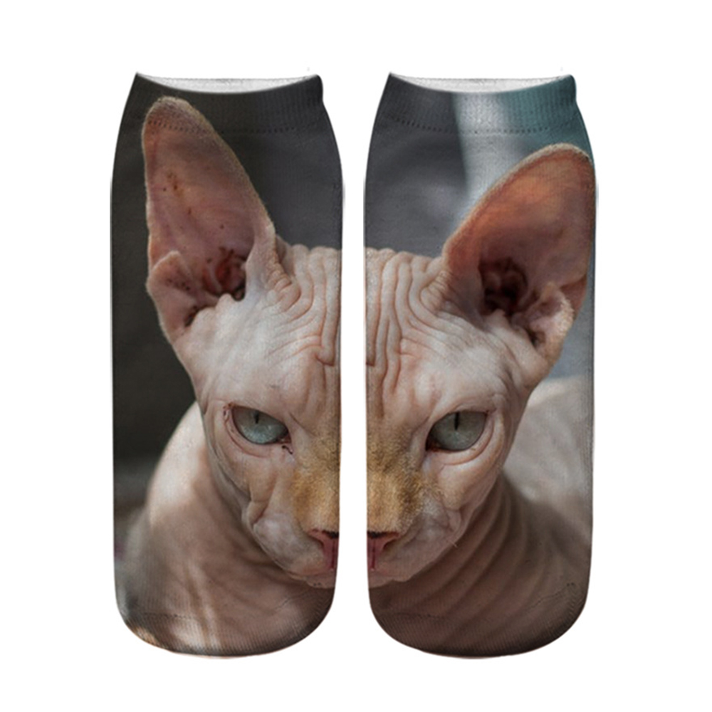 3D Print Low Ankle Sock Women  - No Show Sock Women ulasan dan harga